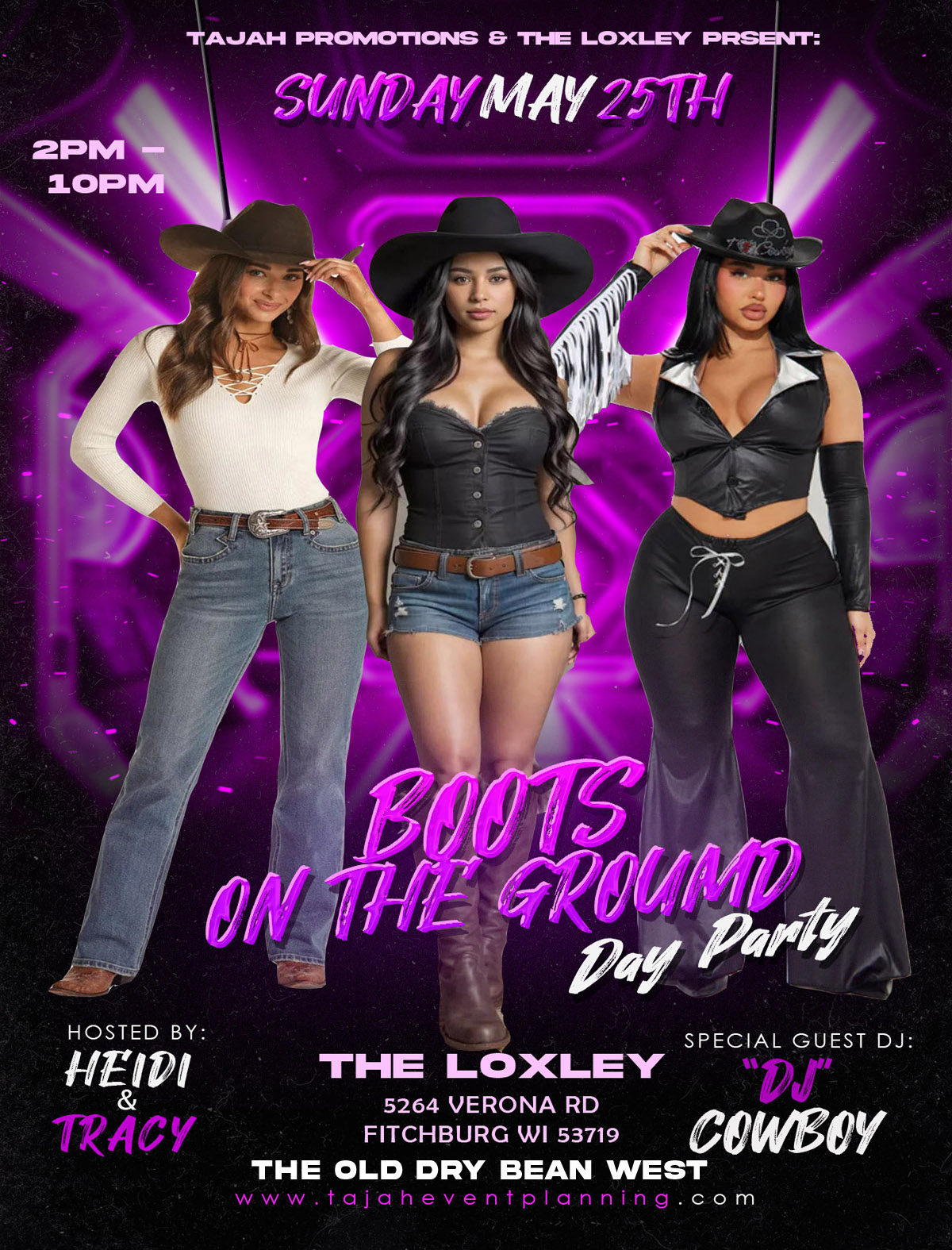 People enjoying a lively social event